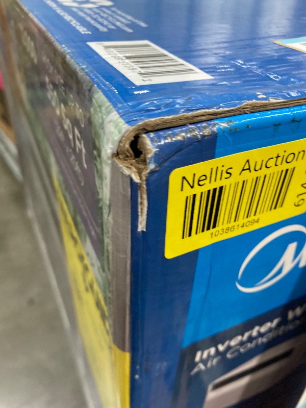 Photo 1 of Midea 12,000 BTU Smart Inverter Window Air Conditioner with APP, Alexa Control, 115V AC Unit Cools up to 550 Sq. Ft, Quiet Operation, Energy Saving, Remote & Easy Installation Kit, White