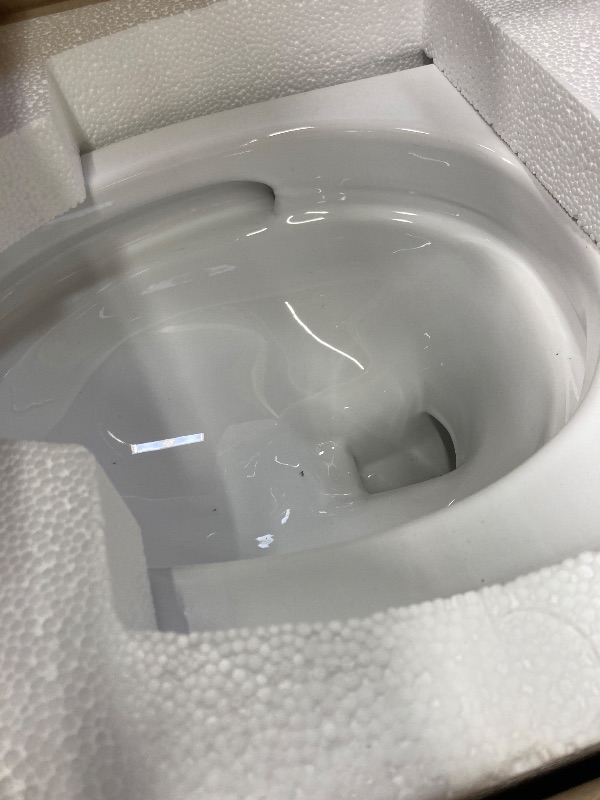 Photo 1 of ***BOX 1 OF 3 ONLY/NO TANK, SEAT OR LID/BOWL ONLY***TOTO® Drake® Two-Piece Elongated 1.28 GPF Universal Height TORNADO FLUSH ® Toilet with 10 Inch Rough-in CEFIONTECT® and SoftClose® Seat WASHLE
