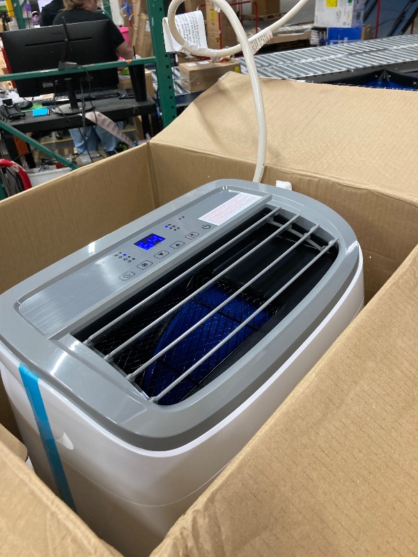 Photo 1 of **PARTS ONLY**BLACK+DECKER 10,000 BTU Portable Air Conditioner for Rooms up to 450 Sq. with Remote Control, White