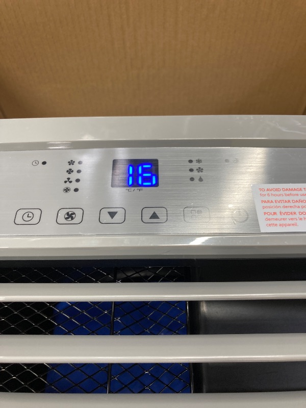 Photo 1 of **PARTS ONLY**BLACK+DECKER 10,000 BTU Portable Air Conditioner for Rooms up to 450 Sq. with Remote Control, White