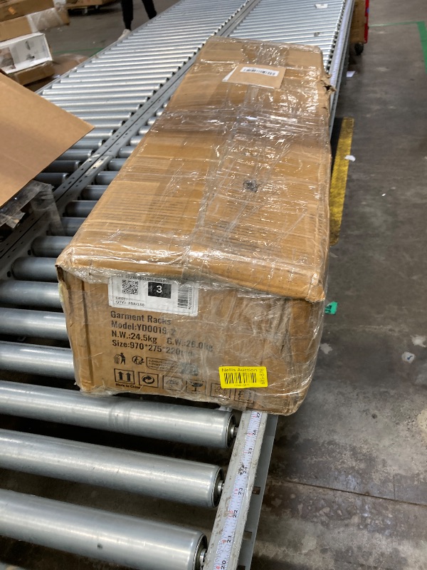 Photo 1 of VEVOR Z Rack, Industrial Grade Z Base Garment Rack, Height Adjustable Rolling Z Garment Rack, Sturdy Steel Z Base Clothing Rack with Lockable Casters, for Home Clothing Store Display Orange (3 Sets)