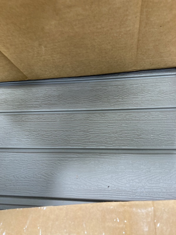 Photo 1 of ***MISSING ONE PANEL**YITAHOME 260 Gallon Double-Wall Deck Box with Divider & Side Handles, Outdoor Large Storage for Patio Furniture Cushions, Garden Pool Accessories, Water Resistant & Lockable