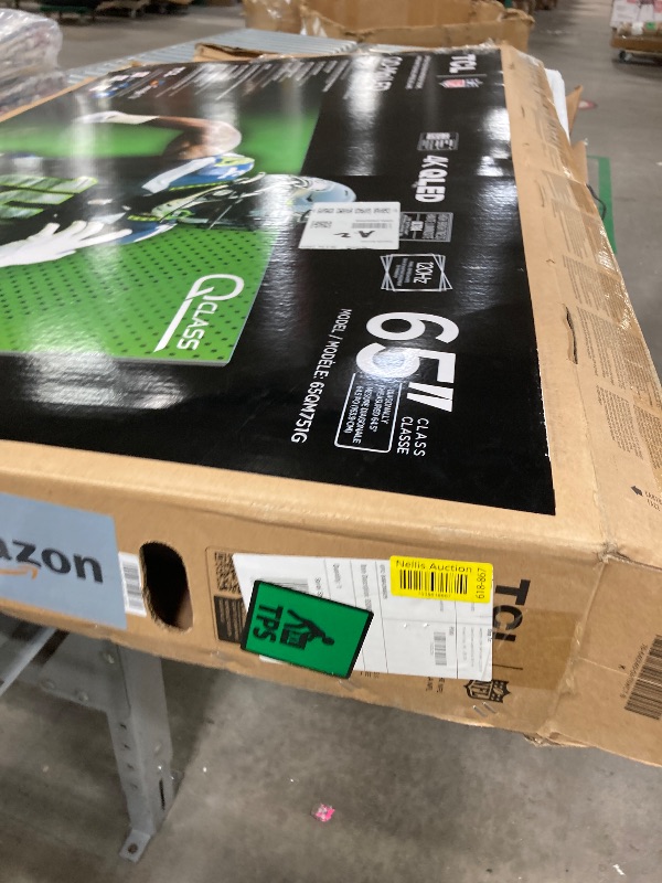 Photo 1 of TCL 65-Inch QM7 QLED 4K Smart QD-Mini LED TV with Google TV (65QM751G, 2024 Model) Dolby Vision IQ, Dolby Atmos, HDR, Game Accelerator up to 240Hz, Voice Remote, Works with Alexa, Streaming Television