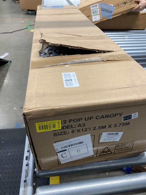 Photo 1 of ABCCANOPY Patio Pop Up Canopy Tent 8x12 Commercial-Series (Black)