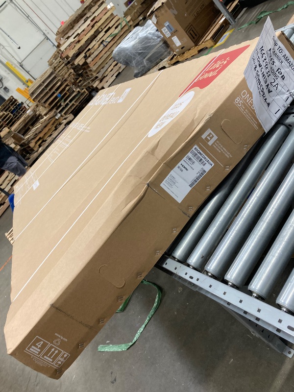 Photo 1 of ***PARTS ONLY/NO REFUNDS***
LG 85-Inch Class QNED evo AI QNED92A Series Mini LED 4K Smart TV w/Dolby Atmos, Dolby Vision, HDR10, AI Super Upscaling 4K, Filmmaker Mode, Wow Orchestra, Alexa Built-in (85QNED92AUA, 2025)