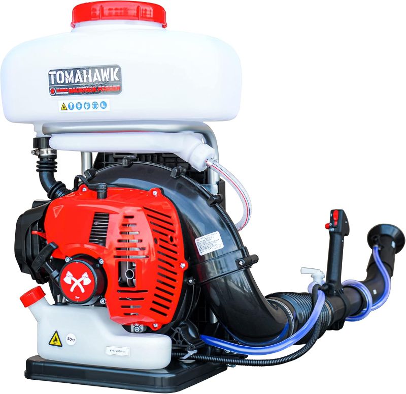 Photo 1 of 3HP Turbo Backpack Mosquito Fogger Leaf Blower 3.7 Gallon Tank for Pest Control