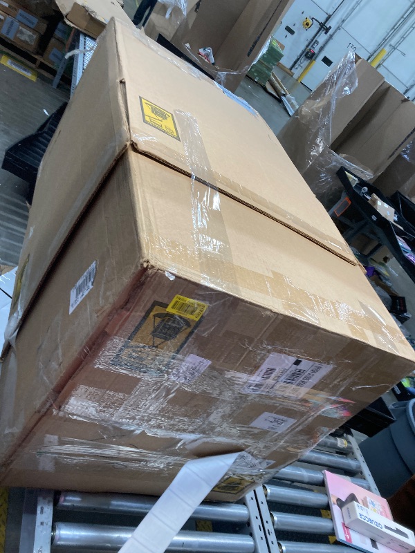 Photo 1 of ***MISSING PARTS**Harper Trucks PGDY8635P 700 lb Capacity Glass Filled Nylon Convertible Hand Truck and Dolly with 10" Flat-Free Solid Rubber Wheels,Black with Yellow Handle