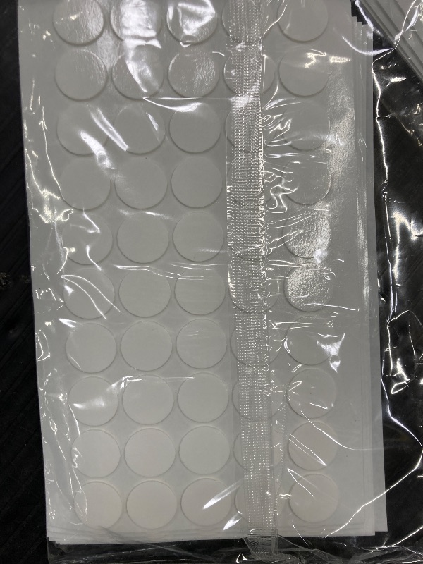 Photo 1 of 12 Pack, Adhesive Stick dots Two-Sided Sided Mounting Putty Stick Tack for Wall Hanging Crafts Balloons Festival Party Decorations,Clean Removable(0.31"*0.53"-400)