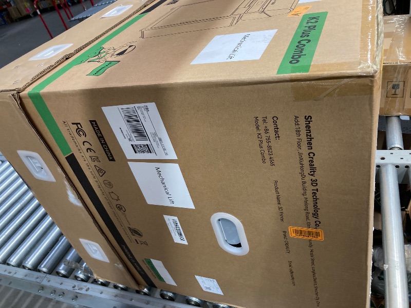 Photo 1 of Creality K2 Plus Combo 3D Printer, Multi Color Printing with CFS, 600mm/s Print Speed, Step-servo Motor System 350? High-Temp Direct Drive Extruder Build Volume 13.78x13.78x13.78 inch