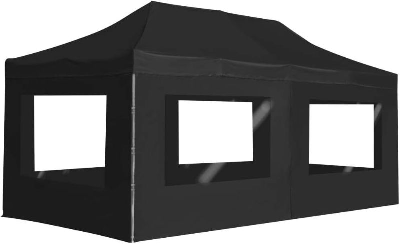 Photo 1 of ++SIMILAR+++Party Tent Anthracite Outdoor Gazebo, Waterproof Canopy Shade, Camping Tent, Portable Sun Shelter for Patio, Backyard, Garden, Beach, 19.7 x 9.8 x 10.1 ft
