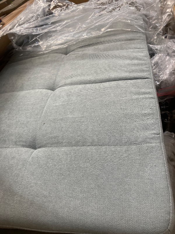 Photo 1 of ***PARTS ONLY/INCOMPLETE**Yalissey 4-in-1 Convertible Sleeper Chair Bed for Adult, 90” Extra Long Pull-Out Sleeper Sofa Bed with Wing Table, USB Charging & Bottom Storage, Living Room Single Sleeping Chair, Light Grey 2 Boxes