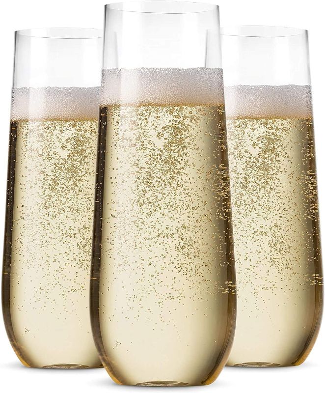 Photo 1 of 48 PLASTIC CHAMPAGNE FLUTES $37.99
