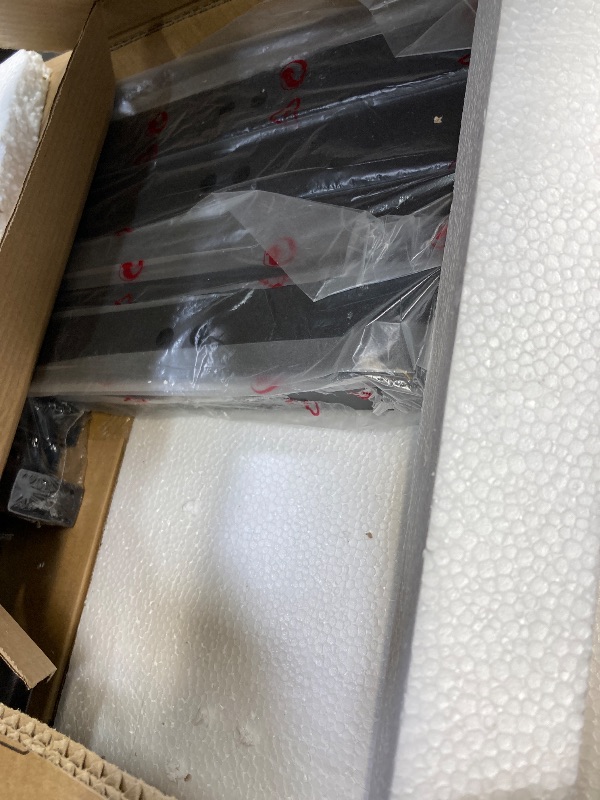 Photo 1 of ***PARTS ONLY***
Ktaxon Twin Over Full Metal Bunk Bed with Stairs & Full-Length Guardrail, White