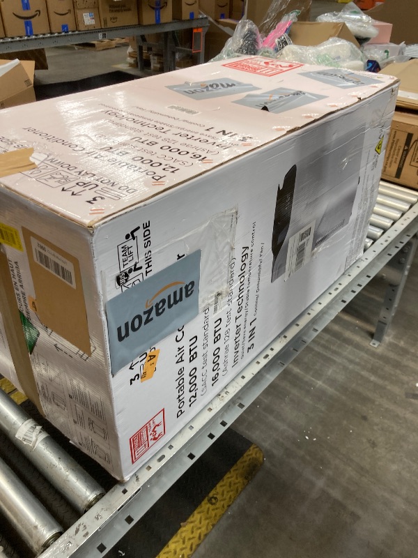 Photo 1 of 16000BTU Inverter Portable Air Conditioner Cools Up for Rooms 850 Sq. Ft, 3 in 1 Portable AC Unit with Dehumidifier Fan 24H Timer Sleep Mode Function for Large Room Office Temporary Space
