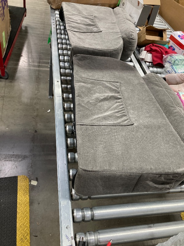 Photo 1 of  ***(SELLING AS PARTS ONLY -MISSING PIECES)*** 
JONPONY Power Lift Recliner Chair Recliners for Elderly with Heat and Massage Recliner Chair for Living Room with Infinite Position and Side Pocket,USB Charge Port,Grey  ***(BOX RIPPED/TORN)***