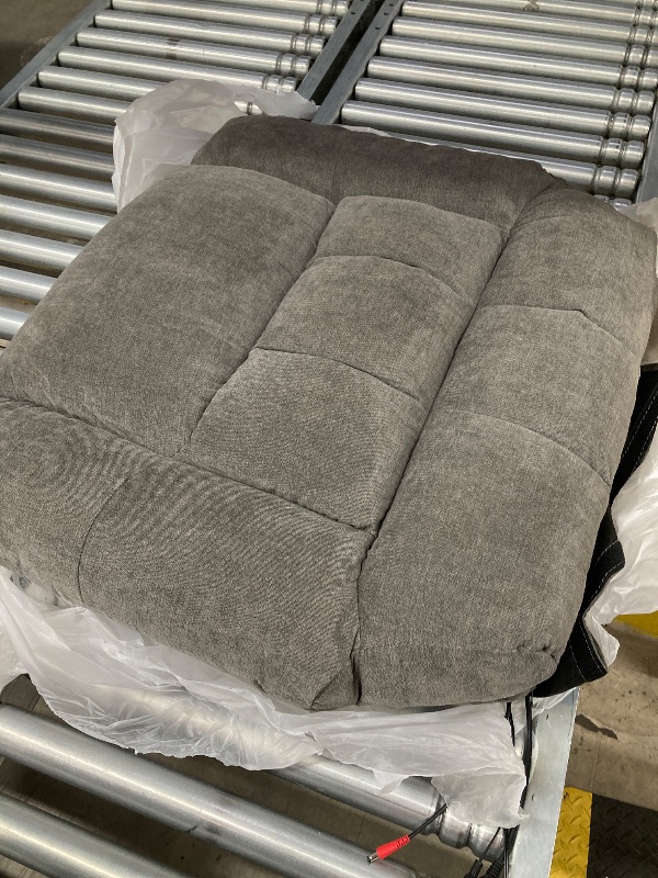 Photo 1 of  ***(SELLING AS PARTS ONLY -MISSING PIECES)*** 
JONPONY Power Lift Recliner Chair Recliners for Elderly with Heat and Massage Recliner Chair for Living Room with Infinite Position and Side Pocket,USB Charge Port,Grey  ***(BOX RIPPED/TORN)***