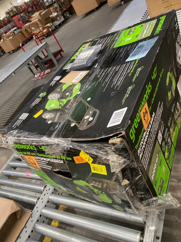 Photo 1 of ***PARTS ONLY***
Greenworks 40V 21" Brushless Cordless (Smart Pace / Self-Propelled) Lawn Mower (75+ Compatible Tools), (2) 4.0Ah Batteries and Charger Included