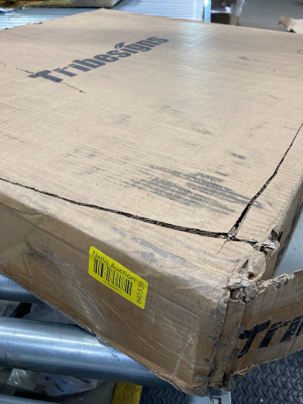 Photo 1 of Tribesigns Computer Desk, 63 inch Large Office Desk Computer Table Study Writing Desk Workstation for Home Office, Rustic Brown