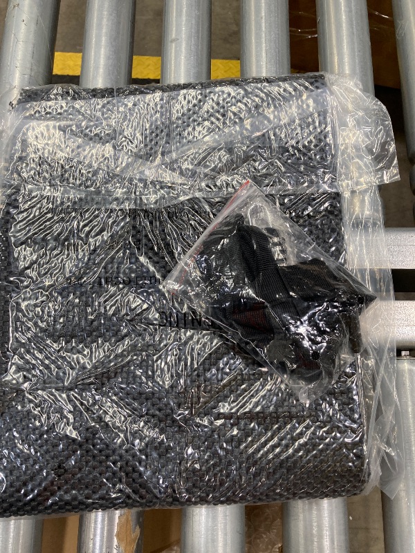 Photo 1 of ***(EXACT MEASUREMENT UNAVAILABLE, NOT IN BOX)*** Car Roof Bag XBEEK Rooftop top Cargo Carrier Bag Waterproof for All Cars with/Without Rack, Includes Anti-Slip Mat, 10 Reinforced Straps, 6 Door Hooks, Luggage Lock   ***(EXACT MEASUREMENT UNAVAILABLE, NOT
