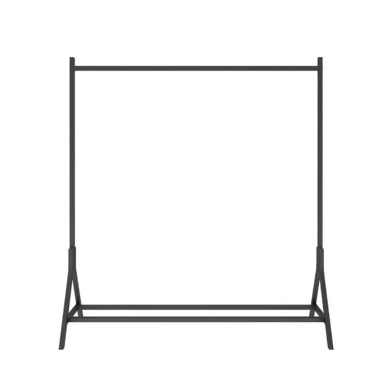 Photo 1 of  single pole clothes rack Garment Rack Freestanding Hanger Multi-functional Single pole Bedroom Clothing Rack Bedroom, Black Picture is for reference only ****
