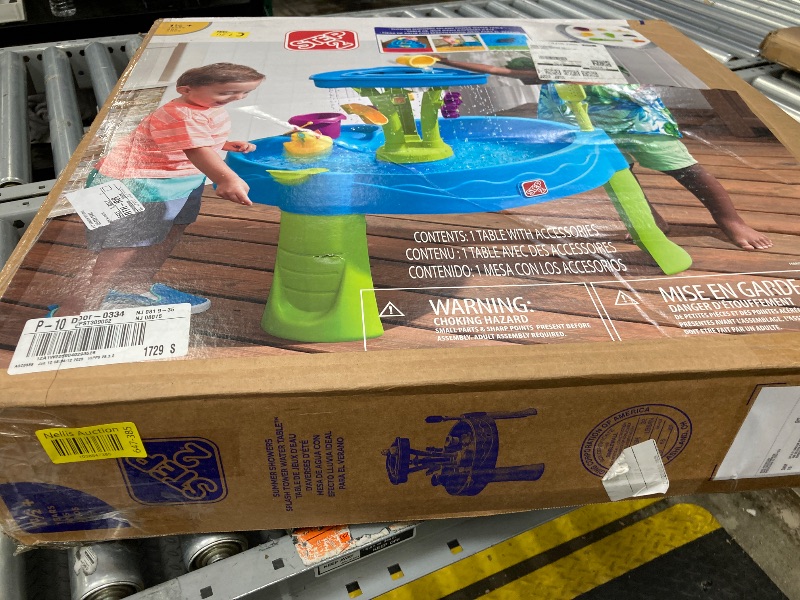 Photo 1 of ***PARTS ONLY***
Step2 Summer Showers Splash Tower Water Table for Kids, Outdoor Kids Water Sensory Table, Ages 1.5+ Years Old, 8 Piece Water Toy Accessories, Blue & Green