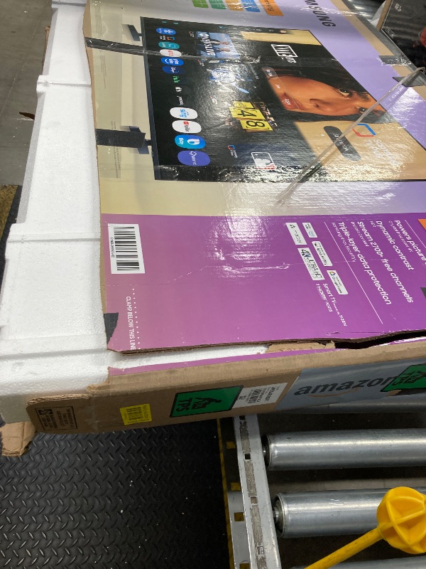 Photo 1 of Samsung 55-Inch Class Crystal UHD U8000F 4K Smart TV (2025 Model) Endless Free Content, Crystal Processor 4K, MetalStream Design, Knox Security, Alexa Built-in