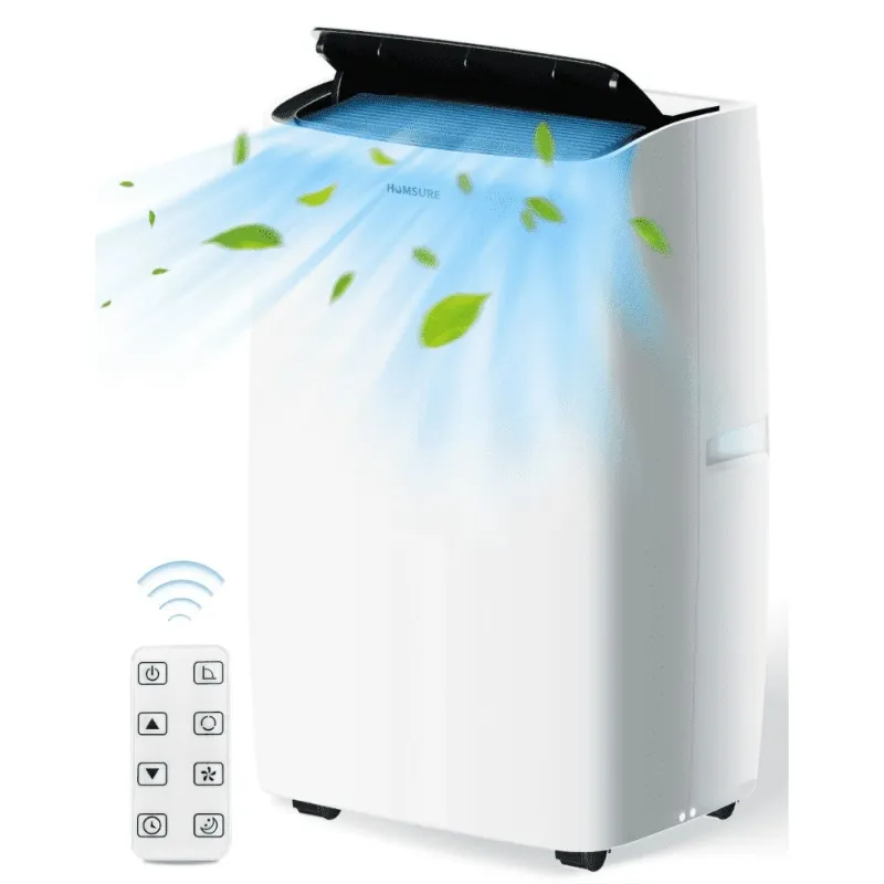 Photo 1 of ***PARTS ONLY***
HUMSURE Portable Air Conditioner 14000 BTU, Suitable for 420 sq ft of Rooms, Floor Standing Air Conditioning AC Unit with Remote Control and Installation Kit, 5-In-1 Function (9200BTU SACC)
