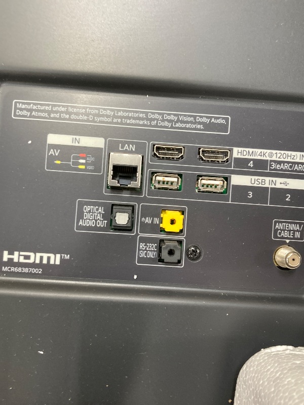 Photo 1 of ***(SELLING AS PARTS ONLY**BOX RIPPED/TORN SCUFFS/SCRATCHES)***
LG UQ7590 86-Inch Class UHD Smart TV 86UQ7590PUD, 2022 - AI-Powered 4K, Alexa Built-In, Grey  ***(SELLING AS PARTS ONLY**BOX RIPPED/TORN SCUFFS/SCRATCHES)***