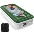 Photo 1 of 16" Twin Air Mattress Durable Blow Up Mattress with Built-in Pump for Guest Home Camping