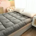 Photo 1 of  Extra Thick Twin Mattress Topper Pillow Top Mattress Protector Cover with 3 inch Down Alternative Fill Microfiber Soft and Breathable