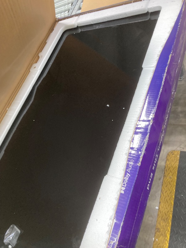 Photo 1 of **cracked screen, parts only** SAMSUNG 65-Inch Class Crystal UHD 4K DU7200 Series HDR Smart TV w/Object Tracking Sound Lite, PurColor, Motion Xcelerator, Mega Contrast, Q-Symphony (UN65DU7200, 2024 Model)