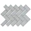 Photo 1 of ****ONLY ONE****
MSI
Ice Bevel Herringbone 13 in. x 11 in. Glossy Glass Mesh-Mounted Mosaic Tile (10.6 sq. ft. / case)
