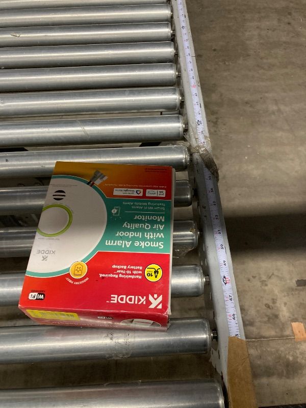 Photo 1 of Kidde Smart Hardwired Wi-Fi Enabled Smoke Detector and Indoor Air Quality Monitor with Photoelectric Sensor and Voice Alerts 21032069