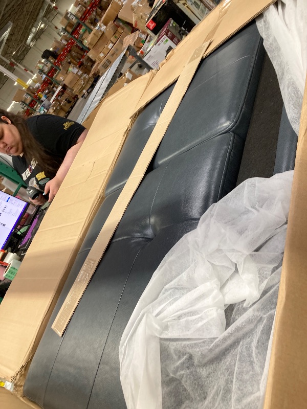 Photo 1 of ***MISSING OTHER BOXES***Pemberly Row Modern/Contemporary CupHolder Futon in Black Finish