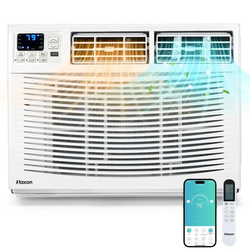 Photo 1 of ***AC FUNCTION WORKS BUT HEAT FUNCTION DOES NOT WORK**Ktaxon WiFi Enabled 24000 BTU Heat And Cool Window Air Conditioner With Wifi Controls