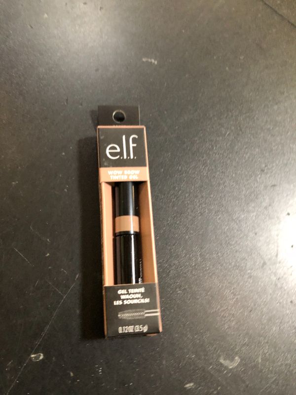 Photo 1 of e.l.f. Cosmetics E.l.f. wow brow gel, fiber-infused formula, taupe, 0.12 Ounce ., Taupe, 0.123 Ounce