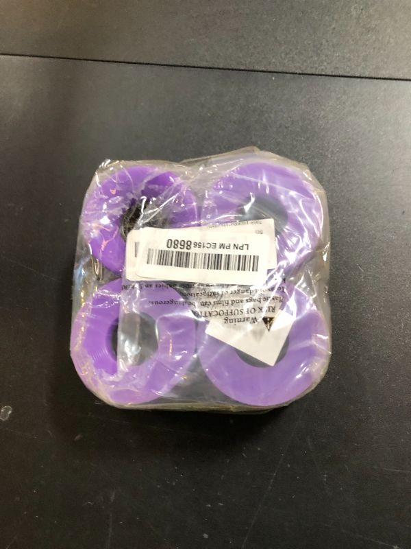 Photo 1 of PATIKIL 60mm Longboard Wheels, 4 Pack Skateboard Wheel Street Wheels for Skateboards Cruiser Wheels Replacement 78A, Purple