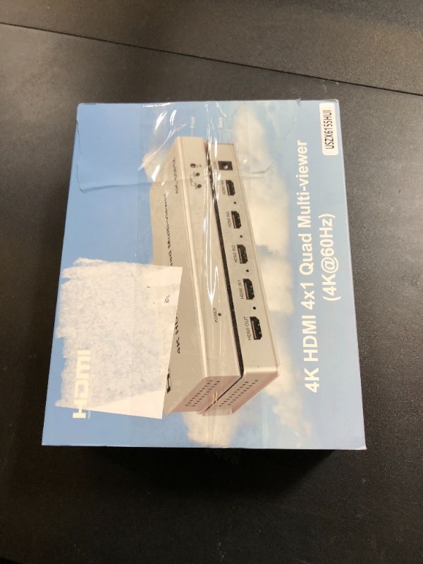 Photo 1 of 4k@60hz HDMI Multi-Viewer Switch with PIP, NEWCARE HDMI Multi-Switcher 4 in 1 Out for Seamless Switch, 4x1 HDMI Multiviewer Supports 8 Viewing Modes, 4k x 2k, 1080P, for Xbox, PS3/4/5