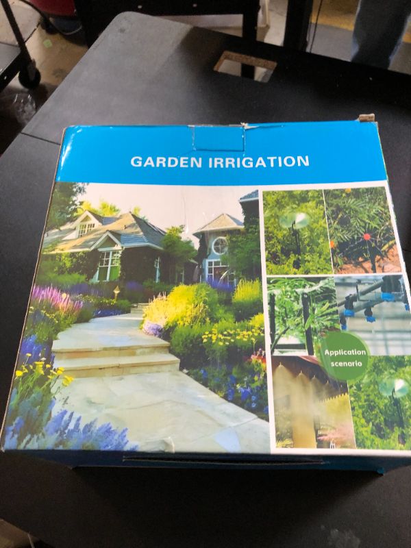 Photo 1 of Drip Irrigation System for Watering Garden: 230FT Misting Sprinkler DIY Devices with Tubing Hose for Indoor Plants Outdoor Flower Beds Raised Growing Lawn Tree Patio Hydroponic