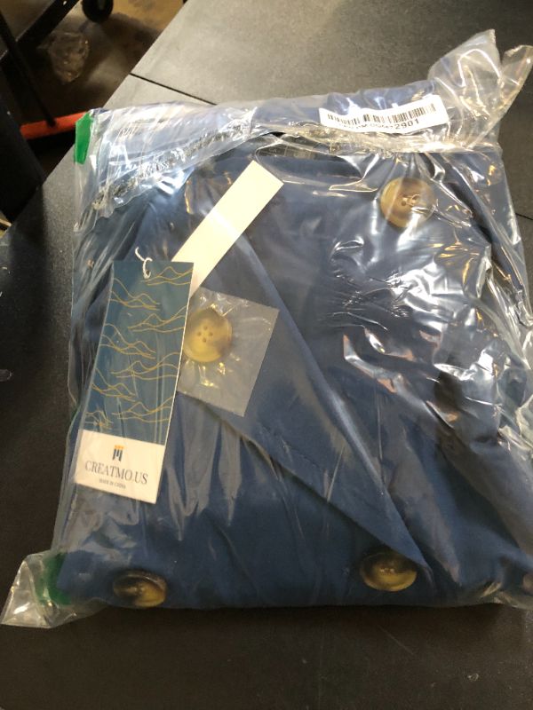 Photo 1 of CREATMO US Women's Winter Coats Swing Winter Long Overcoat Jacket Navy L