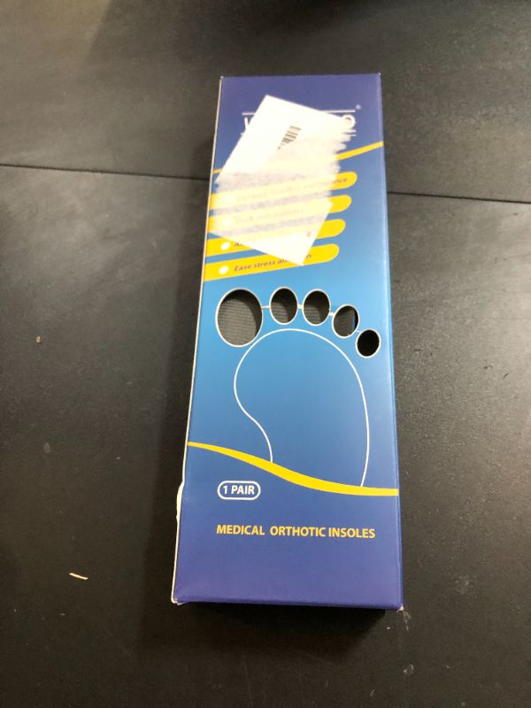 Photo 1 of Plantar Fasciitis Feet Insoles Arch Supports Orthotics Inserts Relieve Flat Feet, High Arch (Mens 9-9 1/2 | Womens 11-11 1/2)