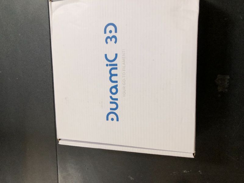 Photo 1 of DURAMIC 3D Matte PLA Filament 1.75mm Black, 1kg Cardboard Spool Matte Finish 3D Printer Filament PLA 1.75mm Dimensional Accuracy 99% +/- 0.03 mm, Printing with FDM 3D Printer, Easy to Remove Support