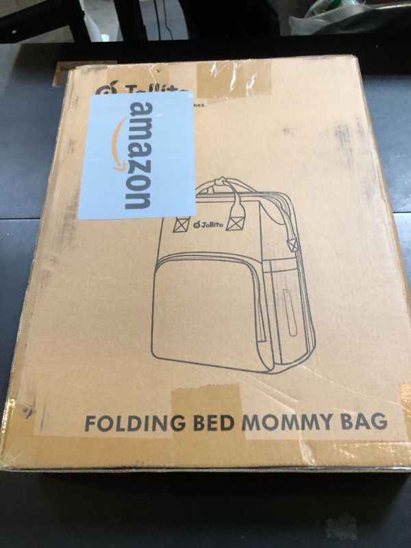 Photo 1 of JOLLITO Baby Diaper Bag Backpack with Changing Station, Large Capacity, Stroller Straps and USB Charging Port, Baby Registry Search for Boys & Girls