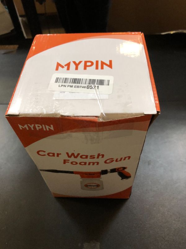 Photo 1 of 16 IN 1 Car Wash Foam Gun, Foam Cannon,Adjustable Hose Wash Sprayer with 2.5 to 6 Bars Foam Blaster,Wash Mitten &Towel,Suitable for Car Cleaning and Garden Use with 1/2” Quick Connector