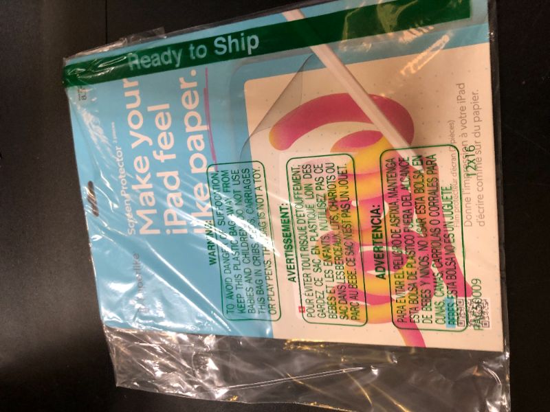 Photo 1 of Paperlike 2.1 Screen Protector (2X) for iPad Pro 12.9" (2018/20/21/22) for an Authentic Paper-Feel