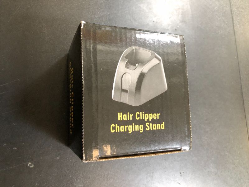 Photo 1 of Anrom Hair Clipper Charging Stand - Vertical Dock for Wahl Magic Clip Senior Cordless Hair Clipper #8591#8504#8148 (New & Old Versions, Black)