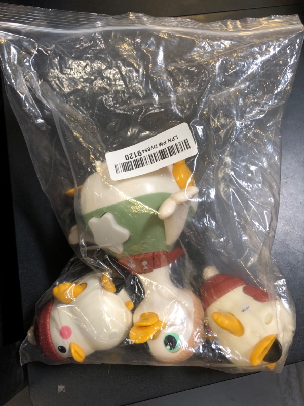 Photo 1 of HOLA Baby Toys 6-12 Months Musical Dancing Duck Toy Set with Mama and Babys Tummy Time Toys, Crawling and Interaction Modes 1 Year Old Girl Boy Baby Easter Gifts Stocking Stuffers