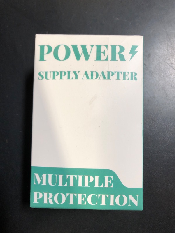 Photo 1 of 12V 2A Power Supply Adapter, AC 100-240V to DC 12 Volt 2 Amps, 5.5mm x 2.1mm & 2.5mm Plug