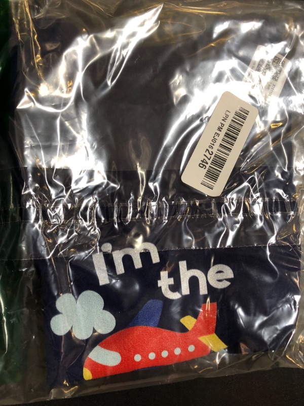 Photo 1 of Kids Airplane Birthday Party Outfit - I'm The Birthday Boy T-Shirt