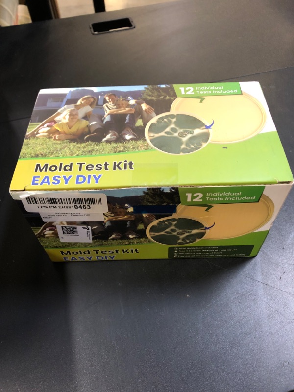 Photo 1 of Mold Test Kit for Home - 12 Detection Tests,Mold Test Kit for Indoor Air and Household Surface Detection, Includes Detailed Mold Identification Guide and Free Lab Analysis